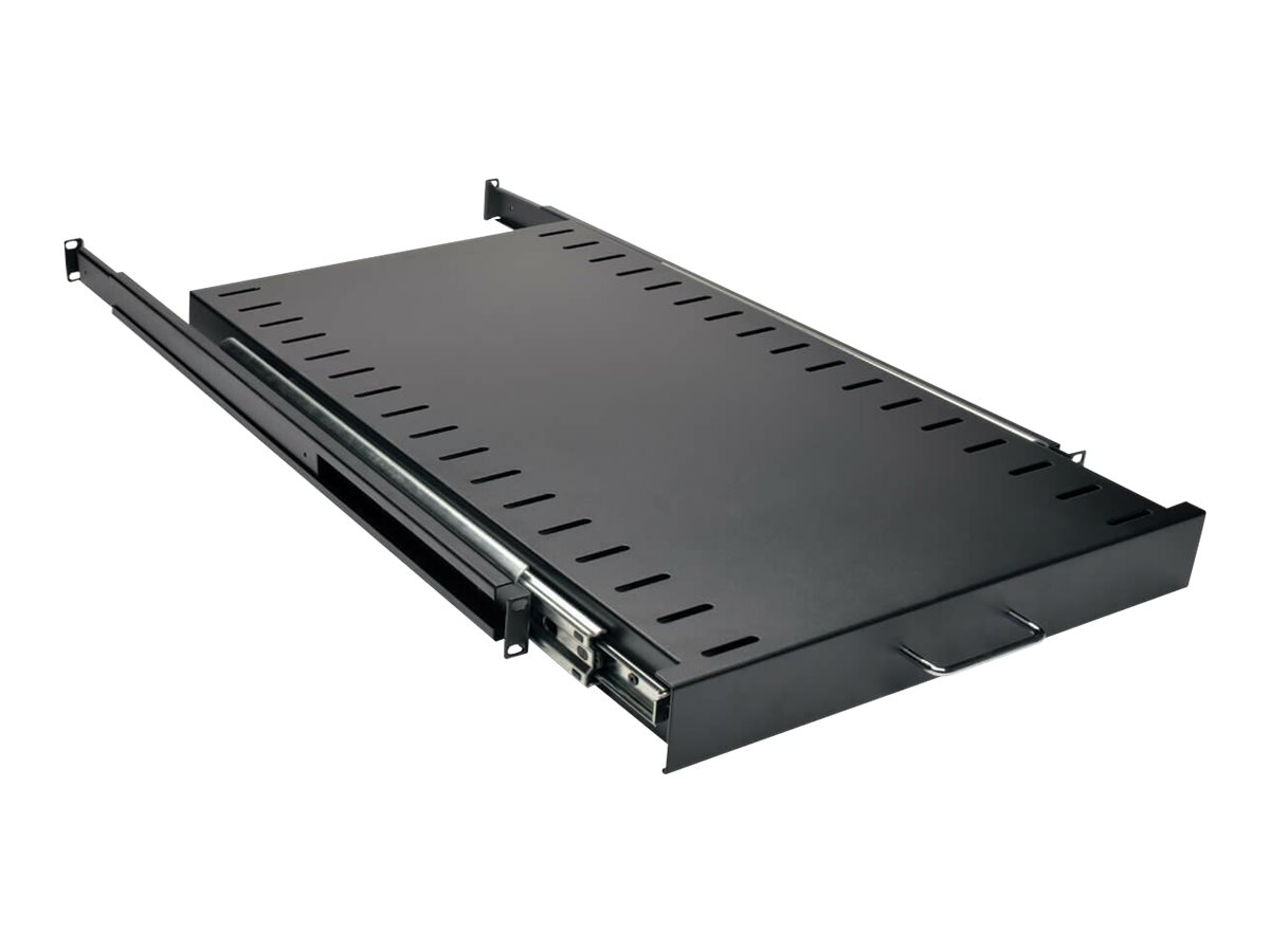 Tripp Lite Rack Enclosure Cabinet Heavy Duty Sliding Shelf 200lb Capacity - Rack - Regal - Schwarz