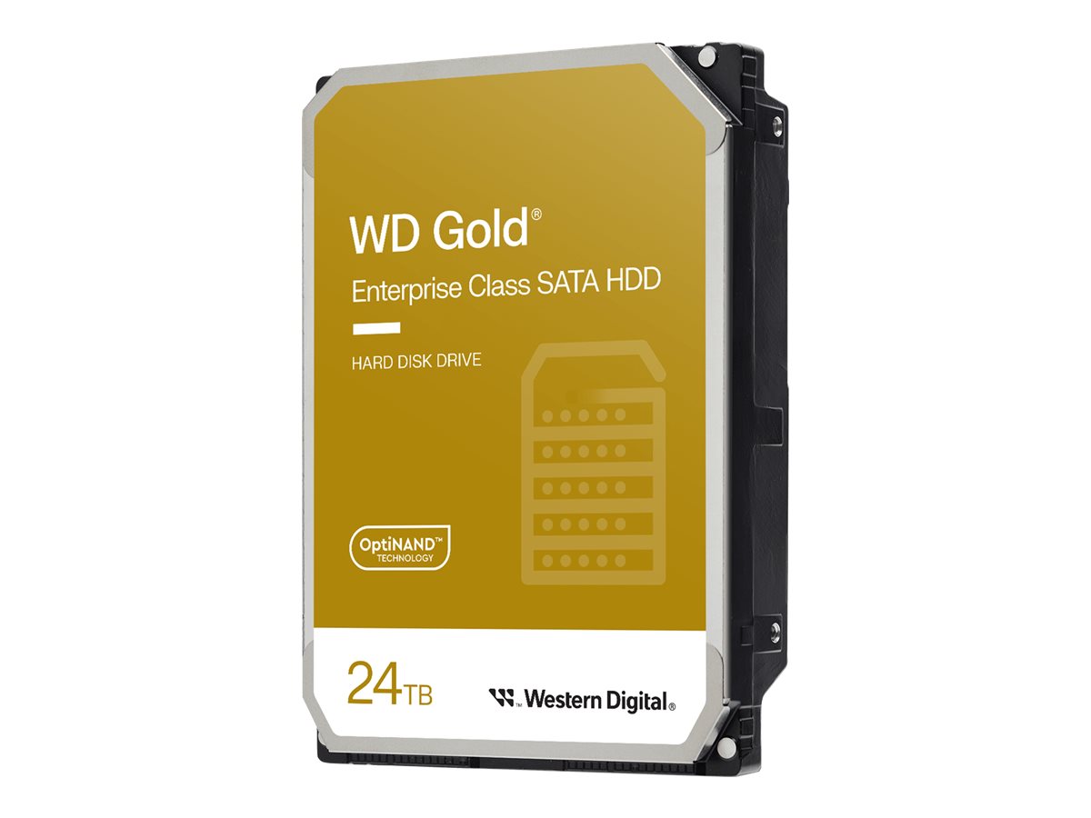 WD Gold - Festplatte - Enterprise - 24 TB - intern - 3.5