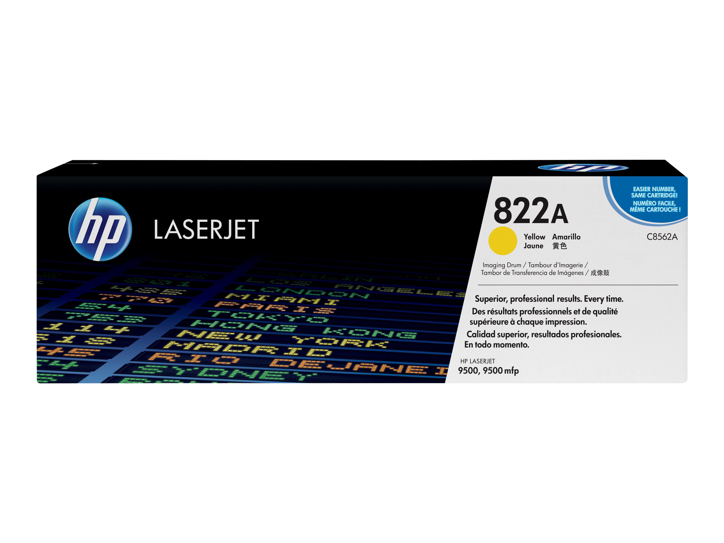 HP 822A - Gelb - Original - Trommeleinheit - fr Color LaserJet 9500gp, 9500hdn, 9500mfp, 9500n