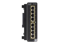 Cisco Catalyst IE3400 Rugged Series Advanced Expansion Module - Erweiterungsmodul - Gigabit Ethernet (PoE+) x 8