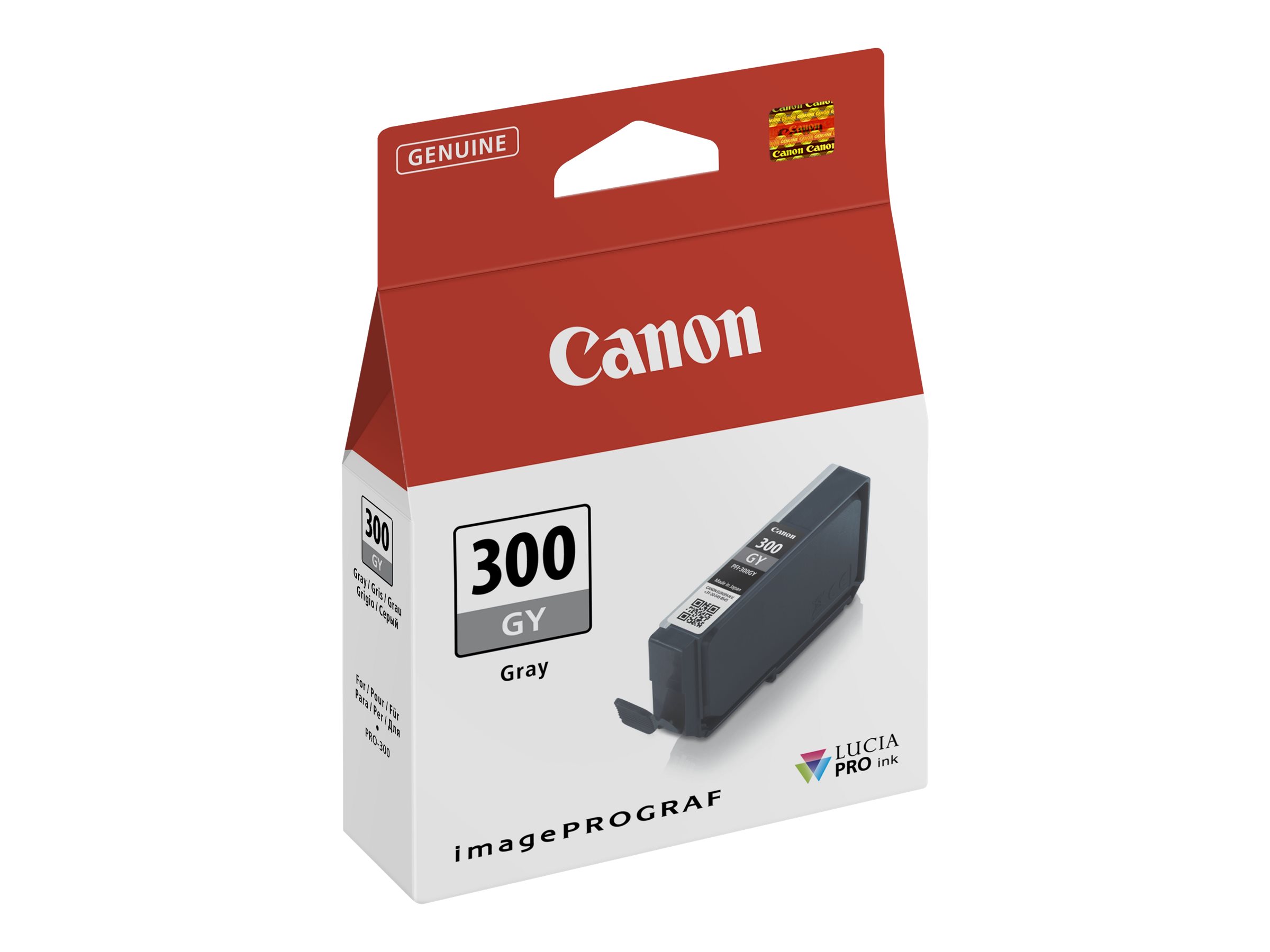 Canon PFI-300 GY - Grau - Original - Tintenbehlter - fr imagePROGRAF PRO-300