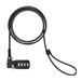 Compulocks T-bar Security Combination Cable Lock - Sicherheitskabelschloss - fr Compulocks Universal Tablet Holder