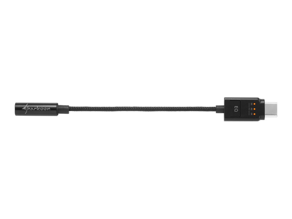Sharkoon Mobile DAC - USB DAC - 24-Bit - 96 kHz - 100 dB S/N - Stereo