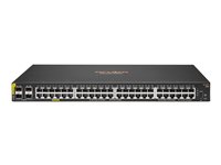 HPE Aruba 6100 48G Class4 PoE 4SFP+ 370W Switch - Switch - managed - 48 x 10/100/1000 (PoE+) + 4 x 1 Gigabit / 10 Gigabit SFP+ -
