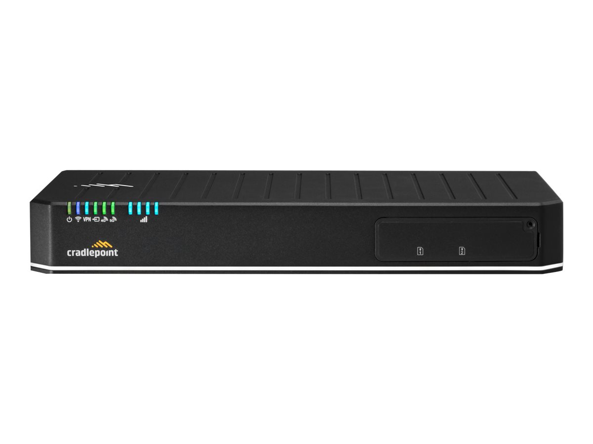 Cradlepoint E3000 Series Enterprise Router E3000-C18B - Wireless Router - WWAN - 10 GigE, 2.5 GigE - Wi-Fi 6 - Dual-Band