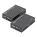 DIGITUS Professional 4K HDMI Extender Set - Video-/Audio-/Infrarot-bertrager - HDBaseT - bis zu 70 m