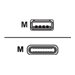 Honeywell - USB-Kabel - USB (M) zu 24 pin USB-C (M) - 1.2 m - fr Honeywell CT40 XP HC; ScanPal EDA52