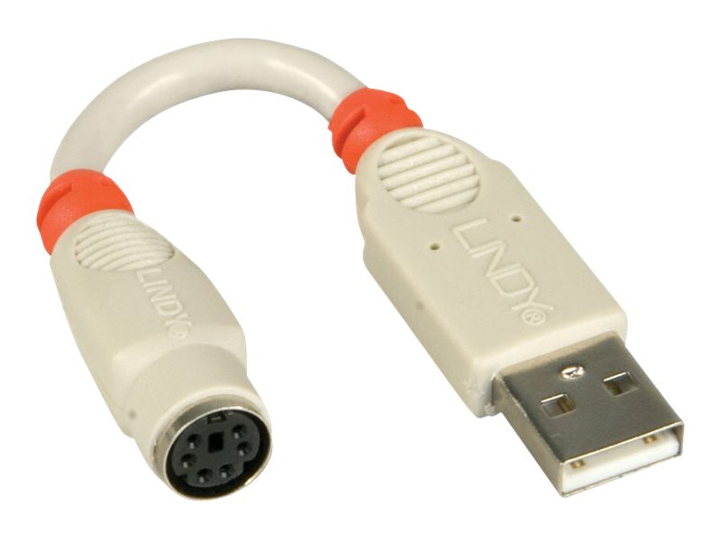 Lindy KVM-Adapterkabel PS/2-USB Multiprotokoll - Tastatur- / Maus-Adapter - USB