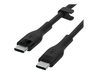 Belkin BOOST CHARGE - USB-Kabel - 24 pin USB-C (M) zu 24 pin USB-C (M) - USB 2.0 - 2 m - Schwarz