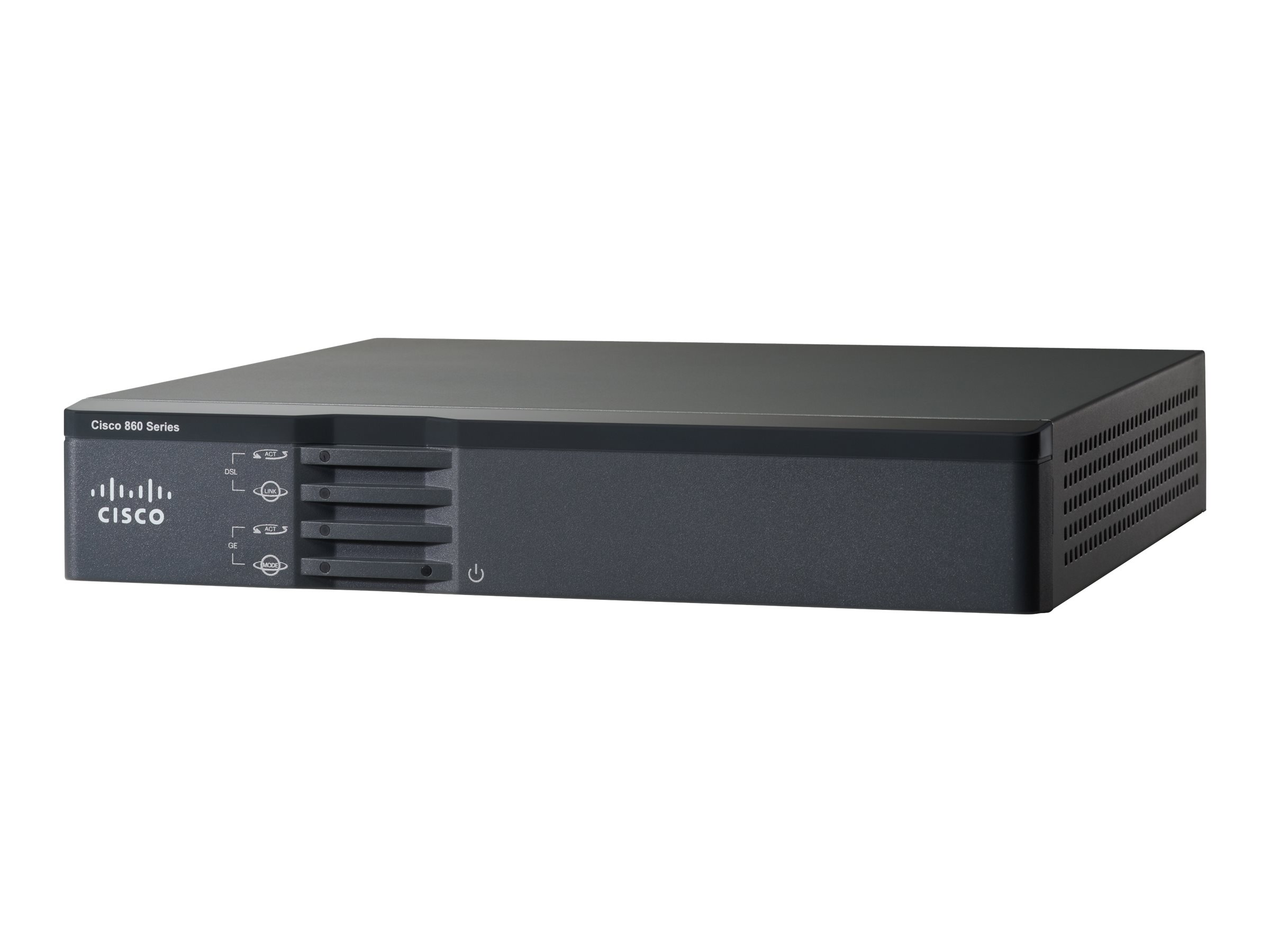 Cisco 867VAE - - Router - - DSL-Modem 4-Port-Switch - 1GbE - WAN-Ports: 2 - an Rack montierbar