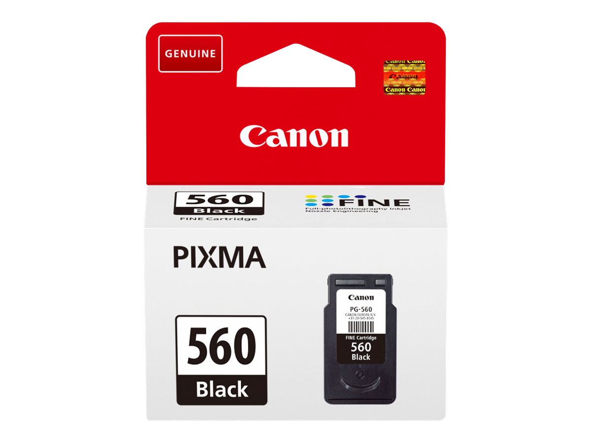 Canon PG-560 - Schwarz - original - Tintenpatrone - fr PIXMA TS5350, TS5351, TS5352, TS5353, TS7450, TS7451