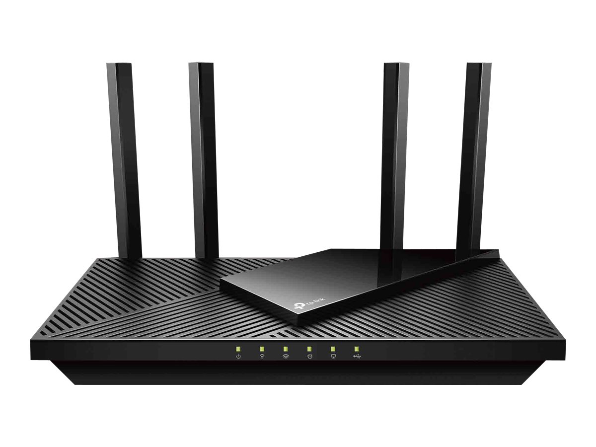 TP-Link Archer AX55 V1 - - Wireless Router - 4-Port-Switch - 1GbE - Wi-Fi 6 - Dual-Band