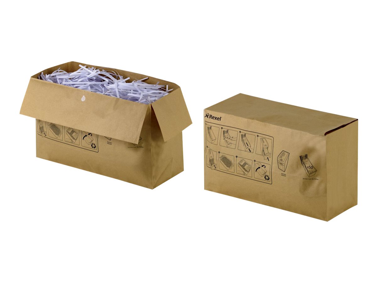 Rexel Mercury Recyclable Shredder Waste Bags - Mllbeutel (Packung mit 20)