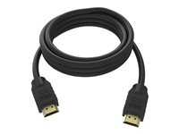 VISION Professional - HDMI-Kabel mit Ethernet - HDMI mnnlich zu HDMI mnnlich - 50 cm - Schwarz - 4K Untersttzung