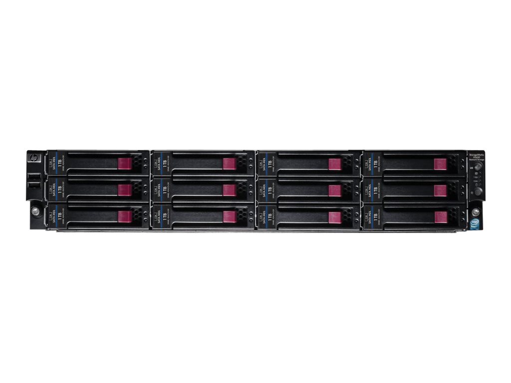 HPE StorageWorks Network Storage System X1600 G2 - NAS-Server - 12 Schchte - 24 TB - Rack - einbaufhig