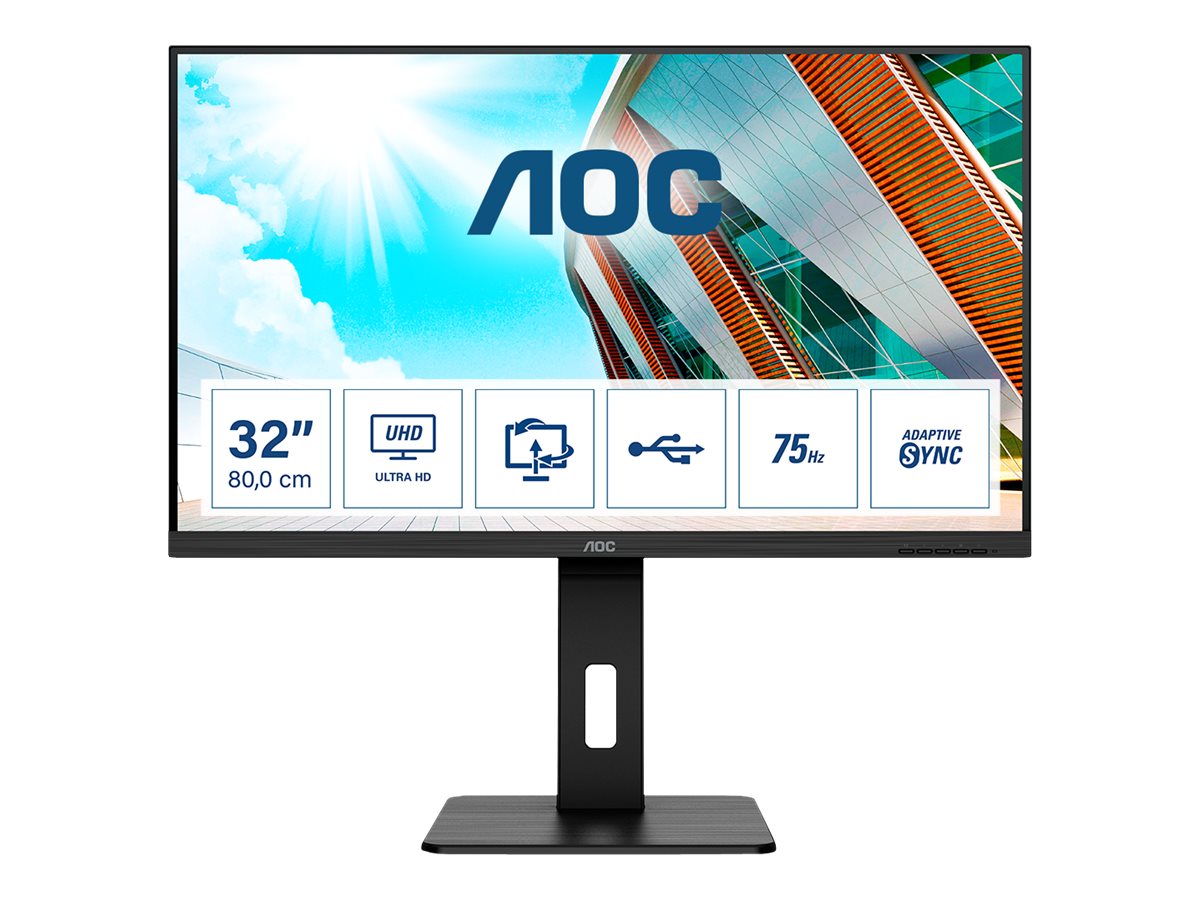 AOC U32P2CA - LED-Monitor - 81.3 cm (32