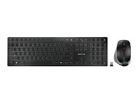 CHERRY DW 9500 SLIM - Tastatur-und-Maus-Set - kabellos - 2.4 GHz, Bluetooth 4.0 - Pan-Nordic - Tastenschalter: CHERRY SX