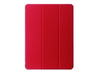 OtterBox React Series - Flip-Hlle fr Tablet - ultraslim - Schwarz, Rot - fr Apple 10.9-inch iPad (10. Generation)
