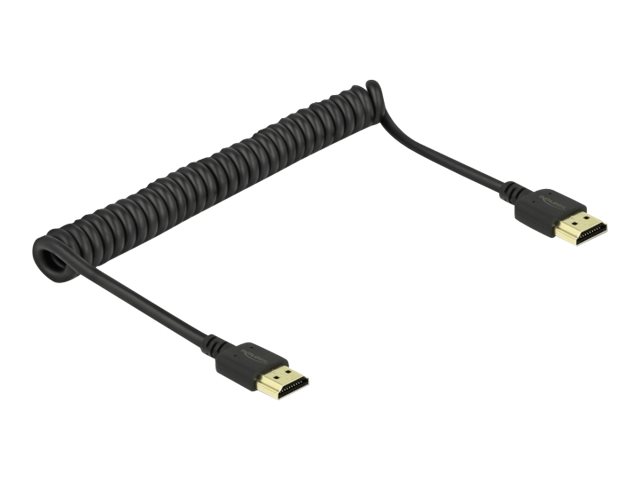 Delock - Highspeed - HDMI-Kabel mit Ethernet - HDMI männlich zu HDMI männlich - 1.5 m - Dreifachisolierung