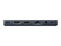 HyperDrive DUO PRO 7-in-2 - Dockingstation - fr Tablet, Notebook, Laptop - USB-C x 2 - HDMI - 1GbE