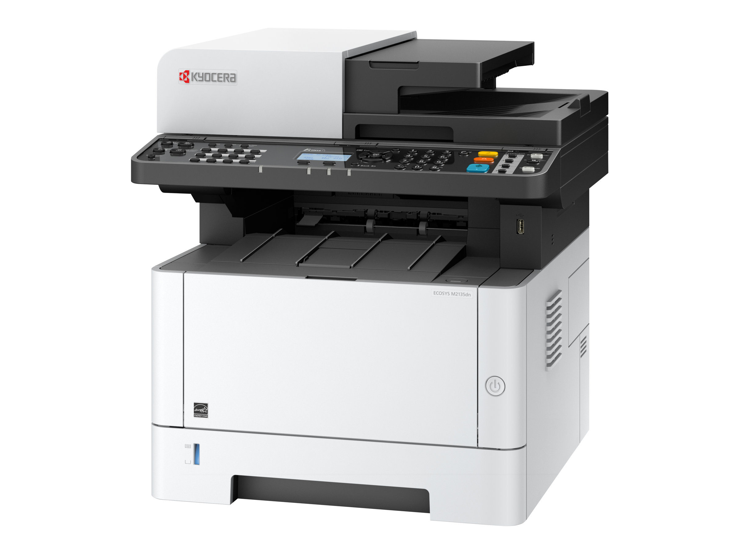 Kyocera ECOSYS M2135dn - Multifunktionsdrucker - s/w - Laser - Legal (216 x 356 mm) (Original) - A4/Legal (Medien)