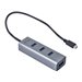 i-Tec USB-C 3.1 Metal HUB - Hub - 4 x SuperSpeed USB 3.0 - Desktop