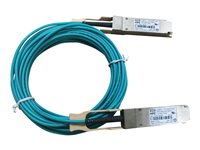 HPE X2A0 - Netzwerkkabel - QSFP+ zu QSFP+ - 7 m - Glasfaser - aktiv