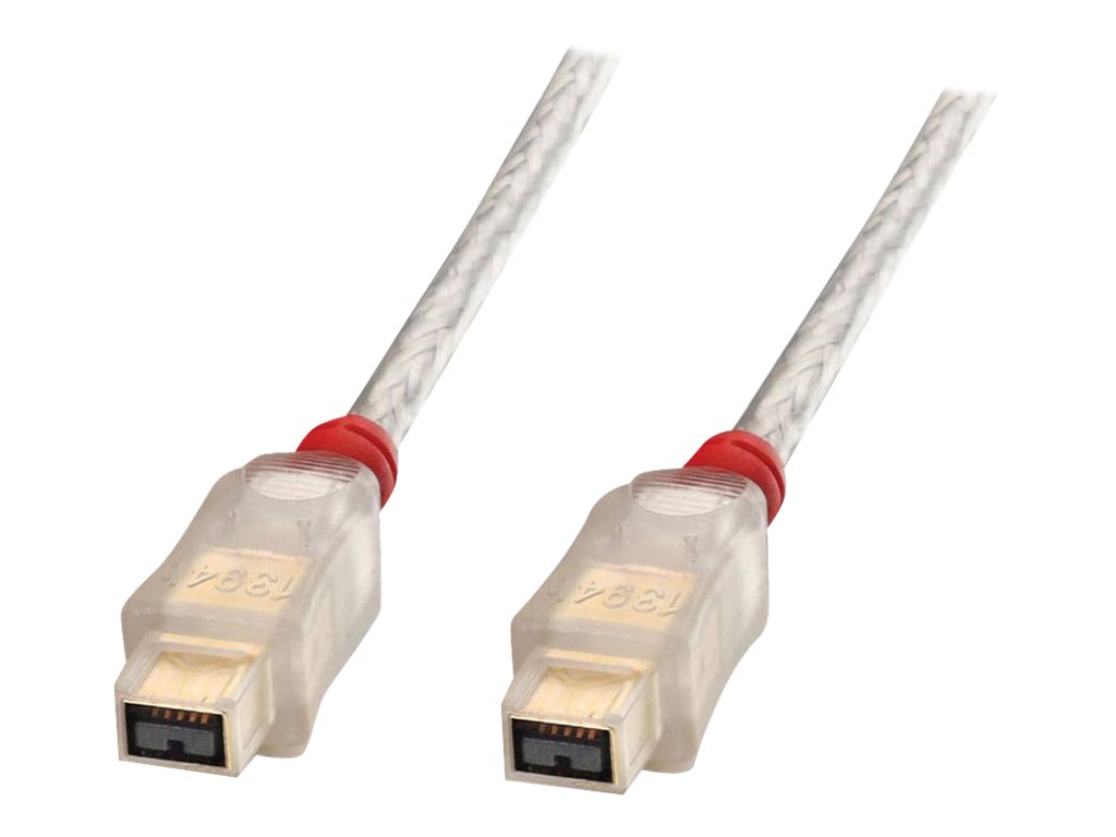 Lindy Premium - IEEE 1394-Kabel - FireWire 800 (M) zu FireWire 800 (M) - 2 m - geformt - durchsichtig