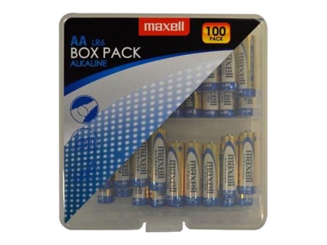Maxell LR6 - Batterie 100 x AA-Typ - Alkalisch