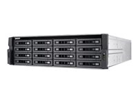 QNAP TVS-EC1680U-SAS-RP R2 - NAS-Server - 16 Schchte - Rack - einbaufhig - SATA 6Gb/s / SAS 12Gb/s