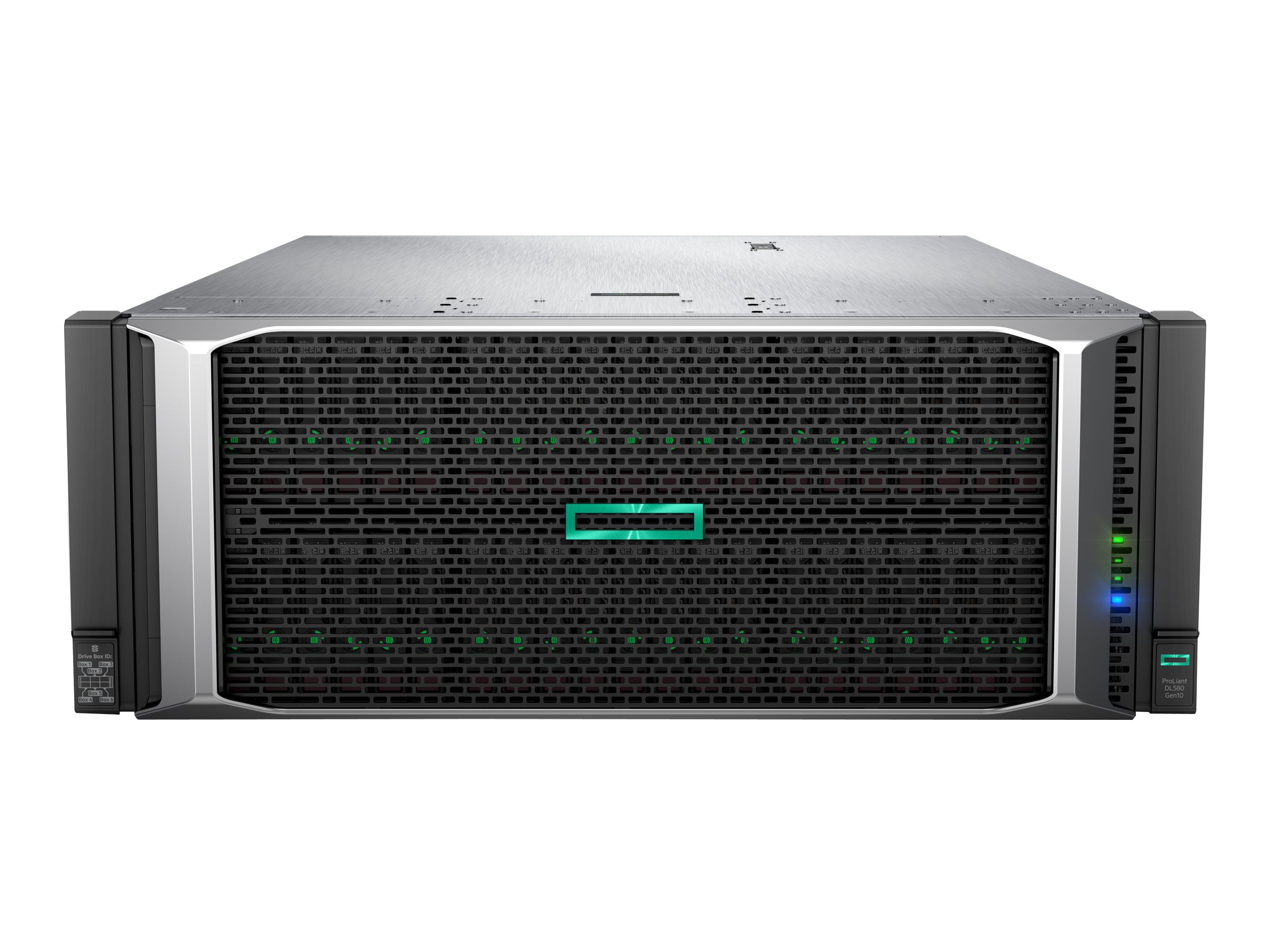 HPE ProLiant DL580 Gen10 - Server - Rack-Montage - 4U - vierweg - keine CPU
