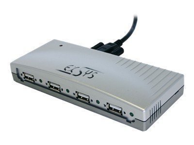 Exsys Ex 1163V - Hub - 4 x USB 2.0 - Desktop