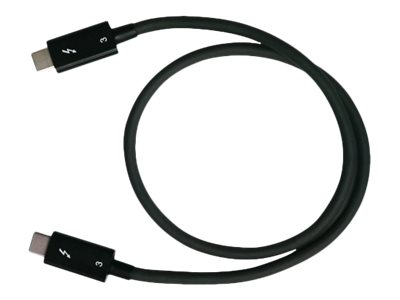 QNAP - Thunderbolt-Kabel - USB-C (M) zu USB-C (M) - Thunderbolt 3 - 50 cm - passiv