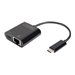 DIGITUS DN-3027 - Netzwerkadapter - USB-C - Gigabit Ethernet + USB-C