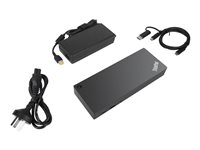 Lenovo ThinkPad Hybrid USB-C with USB-A Dock - Dockingstation - USB-C - 2 x HDMI, 2 x DP - 1GbE - 135 Watt