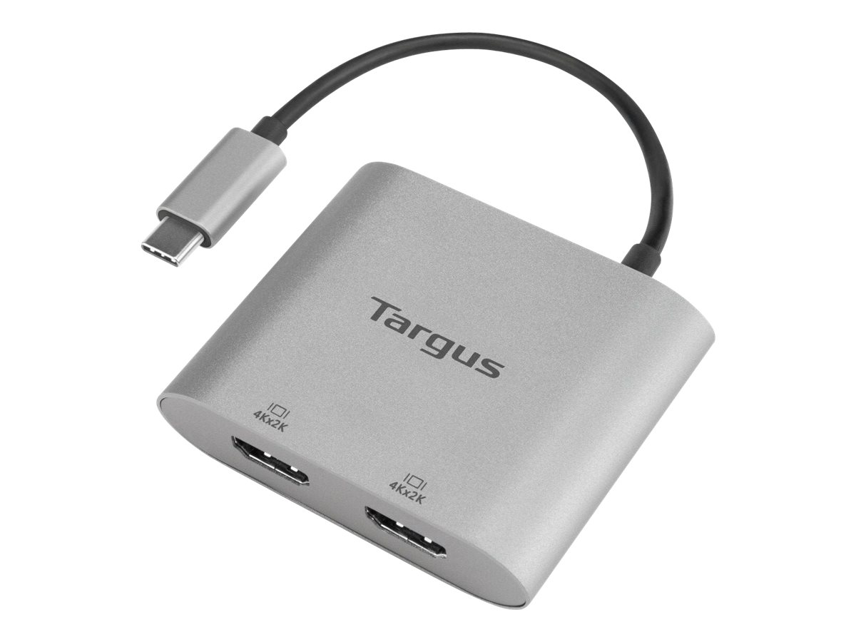 Targus - Videoadapter - 24 pin USB-C mnnlich zu HDMI weiblich - Silber - 4K Untersttzung