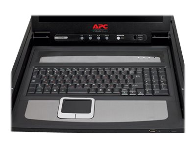 APC LCD Console - KVM-Konsole - 43.2 cm (17