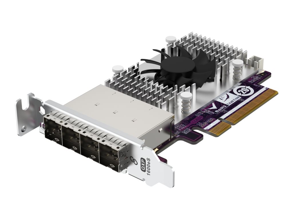 QNAP QXP-1600eS-A1164 - Speicher-Controller - 16 Sender/Kanal - SATA 6Gb/s - RAID JBOD - PCIe 3.0 x8
