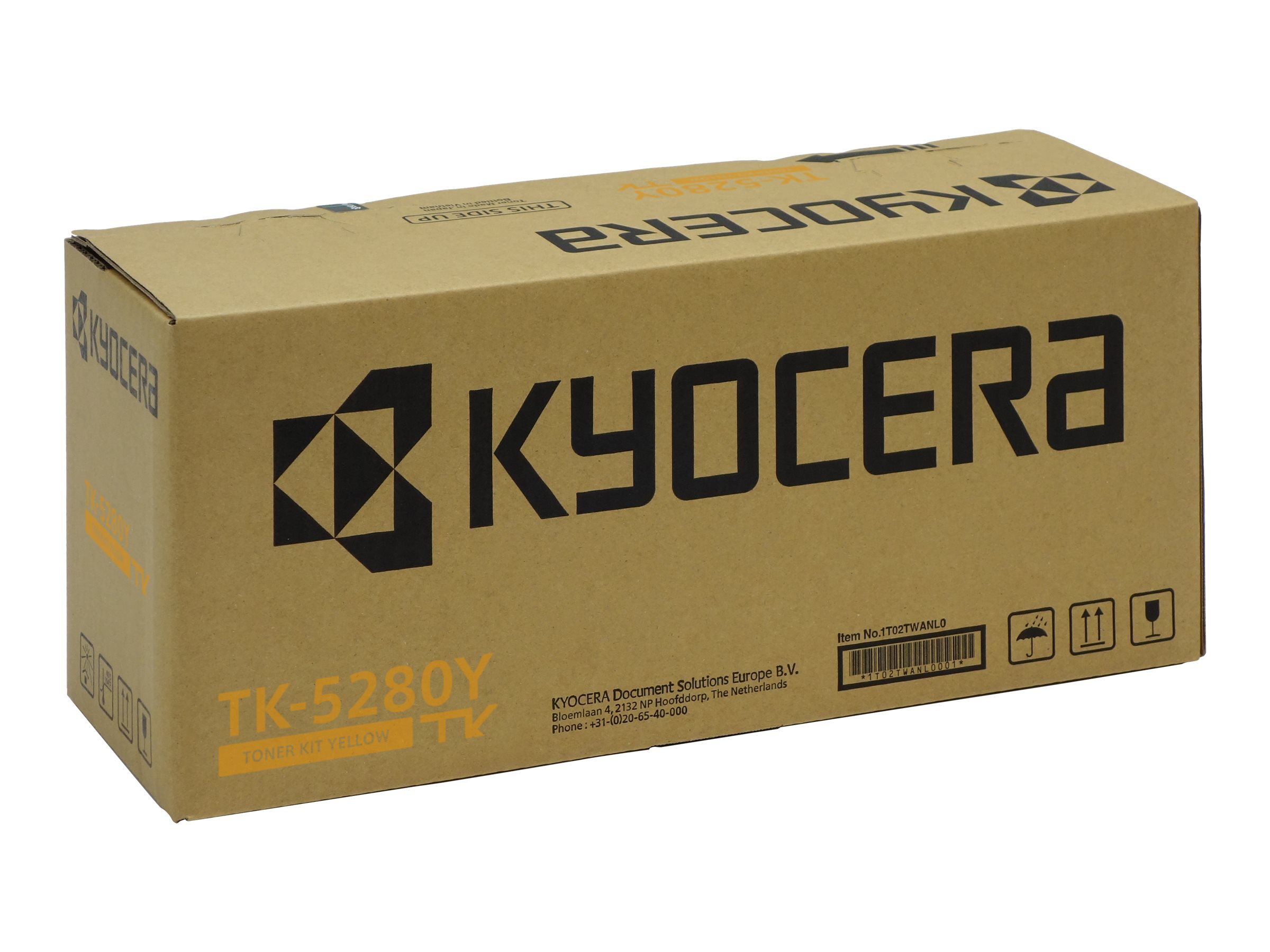 Kyocera TK 5280Y - Gelb - original - Tonersatz - fr ECOSYS M6235cidn, M6235CIDN/KL3, M6635cidn, M6635CIDN/KL3, P6235cdn, P6235C