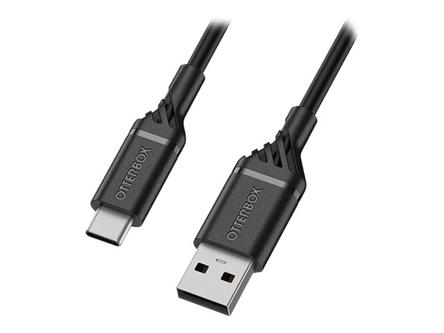 OtterBox Standard - USB-Kabel - 24 pin USB-C (M) zu USB (M) - USB 2.0 - 3 A - 1 m