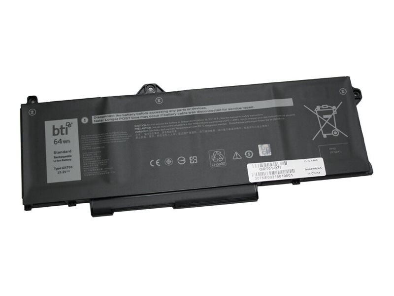 BTI - Laptop-Batterie (gleichwertig mit: Dell GRT01, Dell R05P0, Dell 0R05P0, Dell CN-0R05P0, Dell 0VXD57, Dell 00P3TJ) - Lithiu