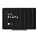 WD_BLACK D10 Game Drive WDBA3P0080HBK - Festplatte - 8 TB - extern (tragbar) - USB 3.2 Gen 1 - 7200 rpm