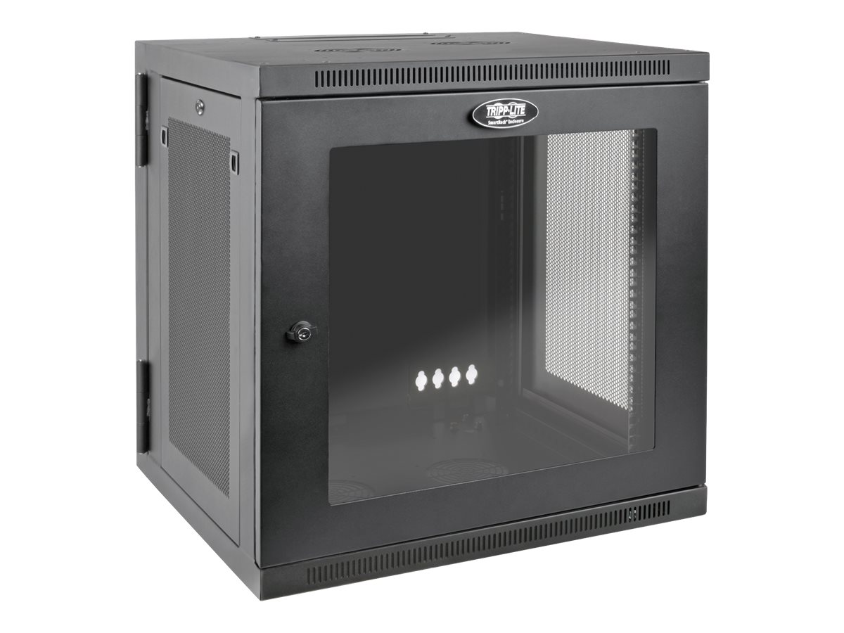 Tripp Lite 12U Wall Mount Rack Enclosure Server Cabinet Hinged Deep Acrylic Window - Schrank Netzwerkschrank - geeignet fr Wand