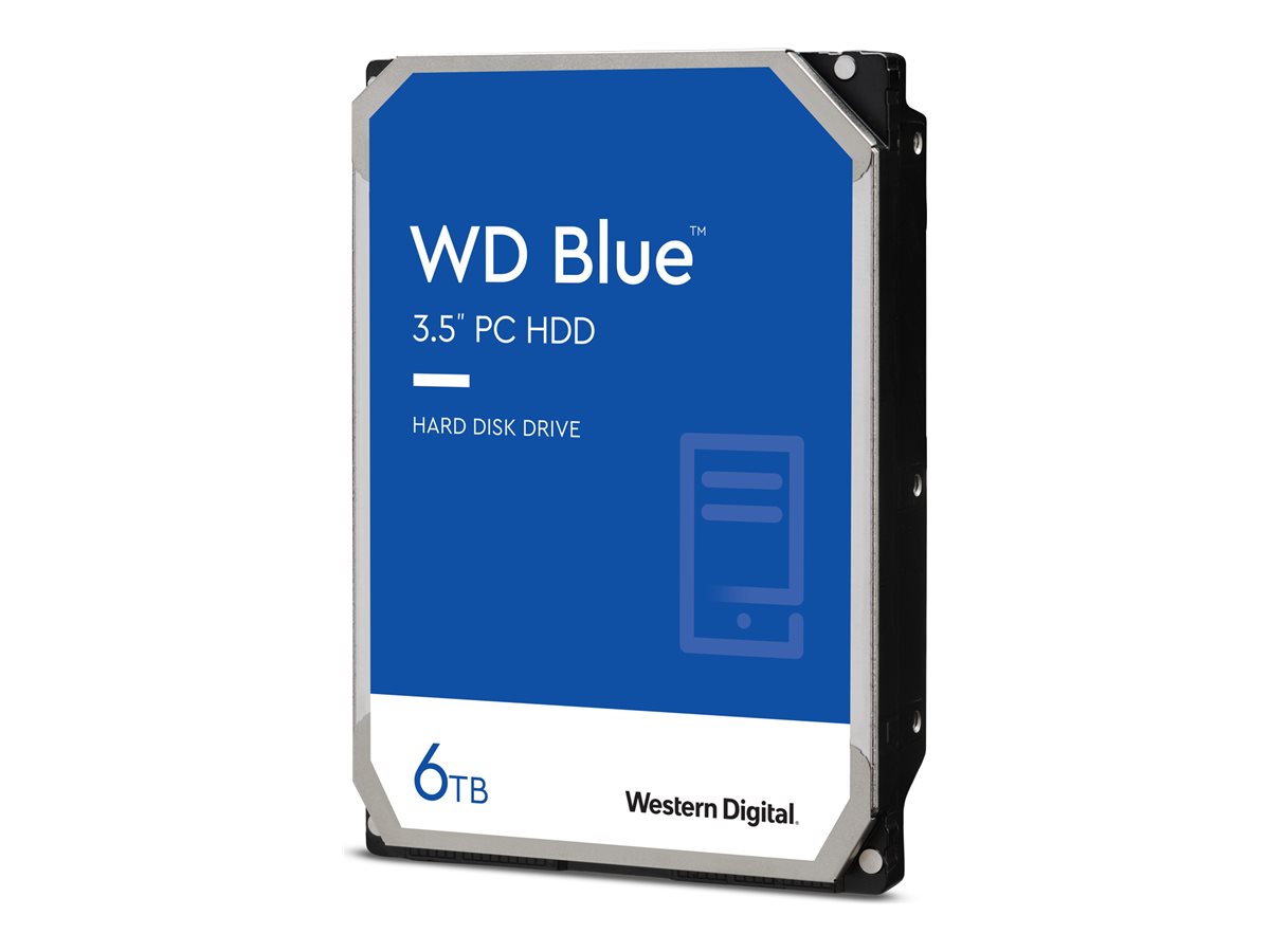 WD Blue WD60EZAX - Festplatte - 6 TB - intern - 3.5