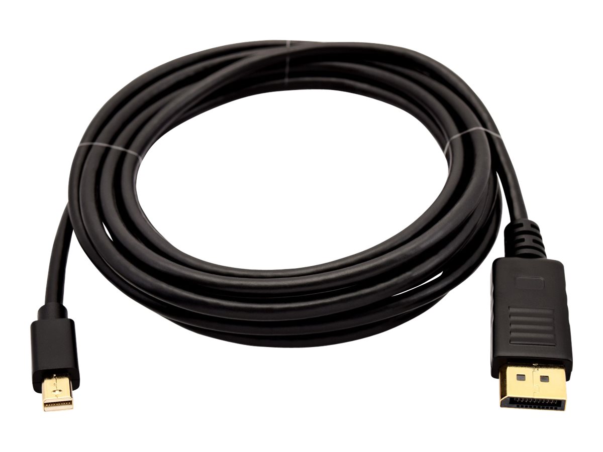 V7 - DisplayPort-Kabel - Mini DisplayPort (M) zu DisplayPort (M) - 3 m - Schwarz