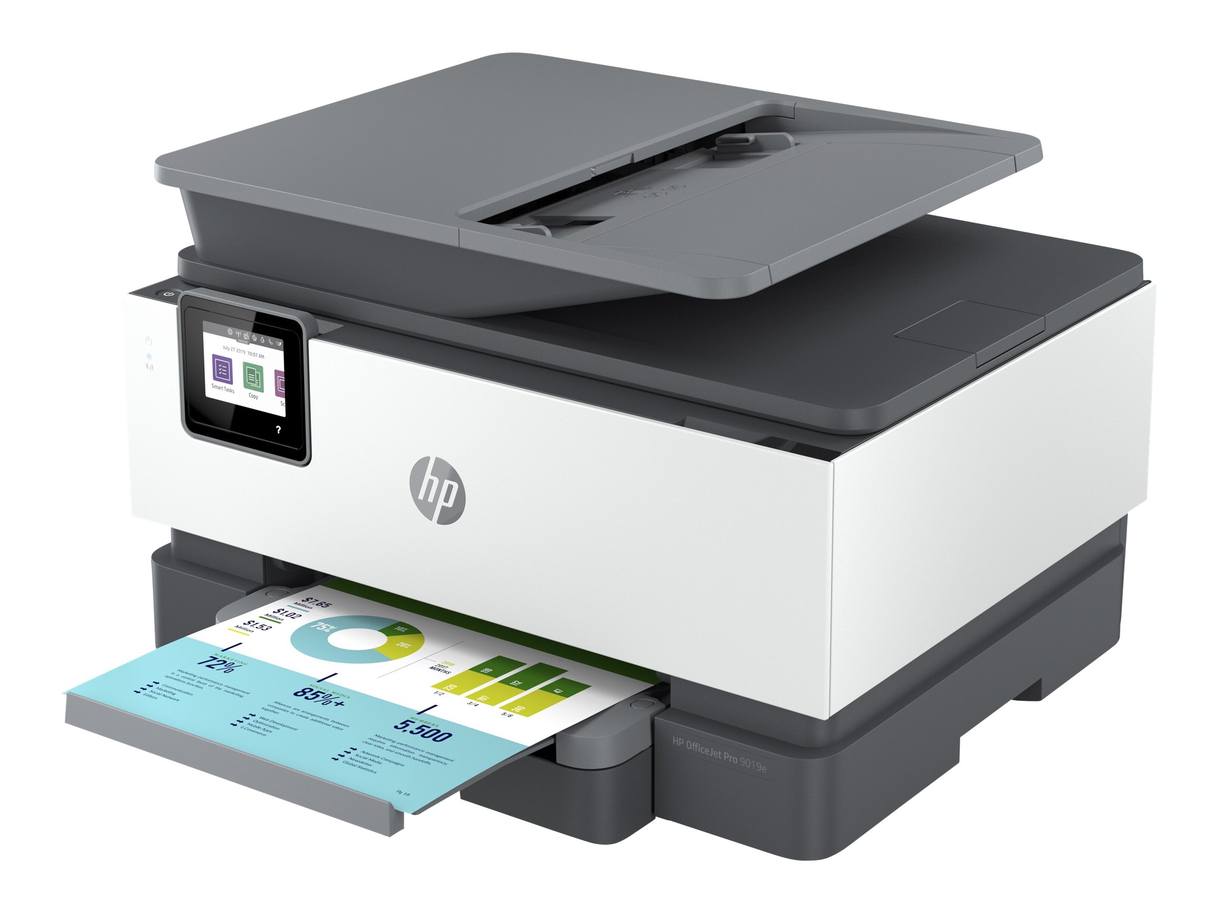 HP Officejet Pro 9019e All-in-One - Multifunktionsdrucker - Farbe - Tintenstrahl - Legal (216 x 356 mm) (Original) - A4/Legal (M