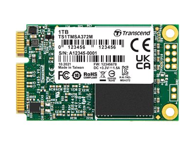 Transcend MSA372M - SSD - 16 GB - intern - mSATA - SATA 6Gb/s