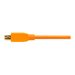 Tether Tools TetherPro - USB-Kabel - USB (M) zu Mini-USB, Typ B (M) - USB 2.0 - 4.6 m - leuchtend orange