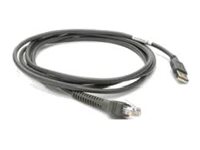 Zebra - Datenkabel - RJ-50 (M) zu USB (M) - 2.1 m - fr Zebra DS2208, DS2278, DS8108, DS8108-DL, DS8108-HC, DS8108-SR, DS8178, D