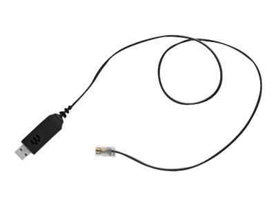 EPOS | SENNHEISER USB-RJ9 01 - Headsetadapter - USB mnnlich zu RJ-9 mnnlich